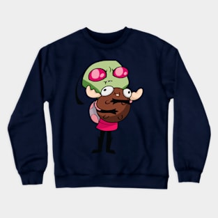 Invader Zim: Zim & Mini Moose Crewneck Sweatshirt